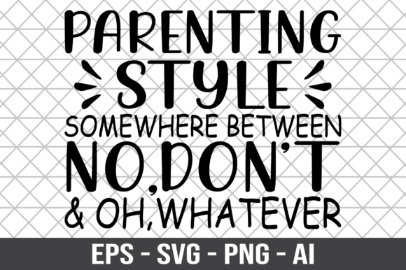 Parenting Style Somewhere Between SVG Graphics