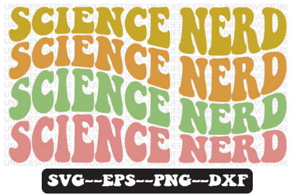 Science Nerd Quote Retro SVG Graphics for Crafts