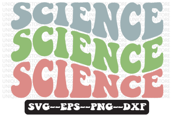Science Quote Retro SVG Graphics for Crafts